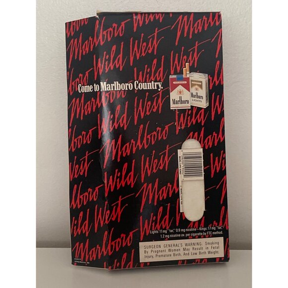 Marlboro Wild West Tee T Shirt Horse Cowboy  PROMO Cigarettes Phillip Morris NO - Picture 4 of 9